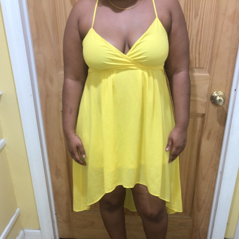 Yellow dress